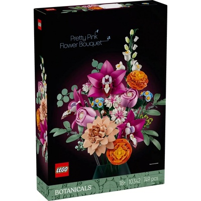 LEGO Botanicals 10342 Krásná kytice růžových květin – Zboží Mobilmania