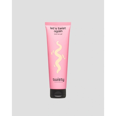 Twisty Hydratační a změkčující stylingový gel na kudrnaté vlasy bez zatížení 150 ml