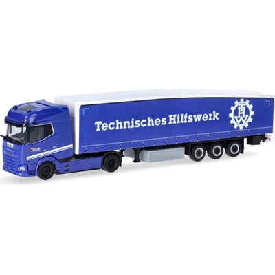 Herpa DAF XG+ Ecoflex s návěsem 1:87