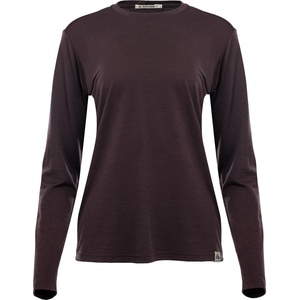Aclima Дамско мериносово термобельо Aclima Women's Lightwool 180 Crewneck Merino shirt - Chocolate Plum (916-2590-0113)