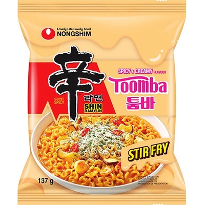 Nongshim Shin Ramyun Toomba krémová instantní nudlová polévka pikantní 137 g – Zboží Mobilmania