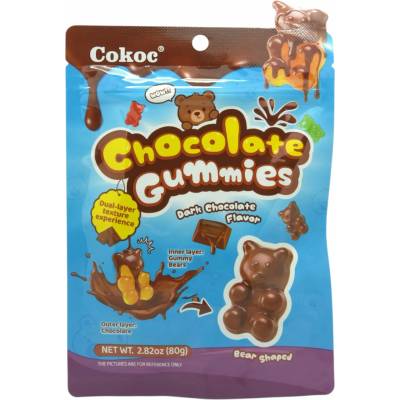 Cokoc Gumené medvedíky obalené v čokoláde Cokoc 80g