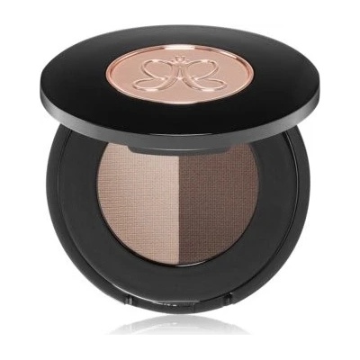 Anastasia Beverly Hills Brow Powder Duo pudr na obočí Dark Brown 2 x 0,8 g – Zboží Dáma