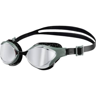 arena Плувни очила Arena Air-Bold Swipe Mirror Swimming goggles - Silver / Dark-Olive - размер One Size (205-4733-0211)