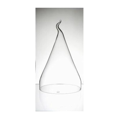Skleněný kloš průměr 26 cm výška 41 44 cm