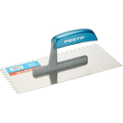 Hladítko FESTA nerez dřevěná rukojeť 280x130mm zub e6