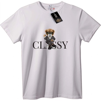 NOONEBRAND Тениска Елегантен Мечок в Костюм - 2XL, Black