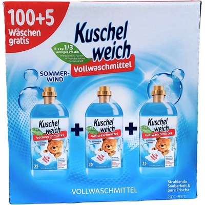 Kuschelweich Sommerwind prací gel 3 x 1,925 l