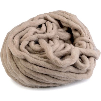 Extra silná příze 250 g, střední, 10 béžová