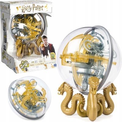 Spin Master Guľôčkový labyrint Harry Potter 3D, viacfarebný, 8+, 70 prekážok