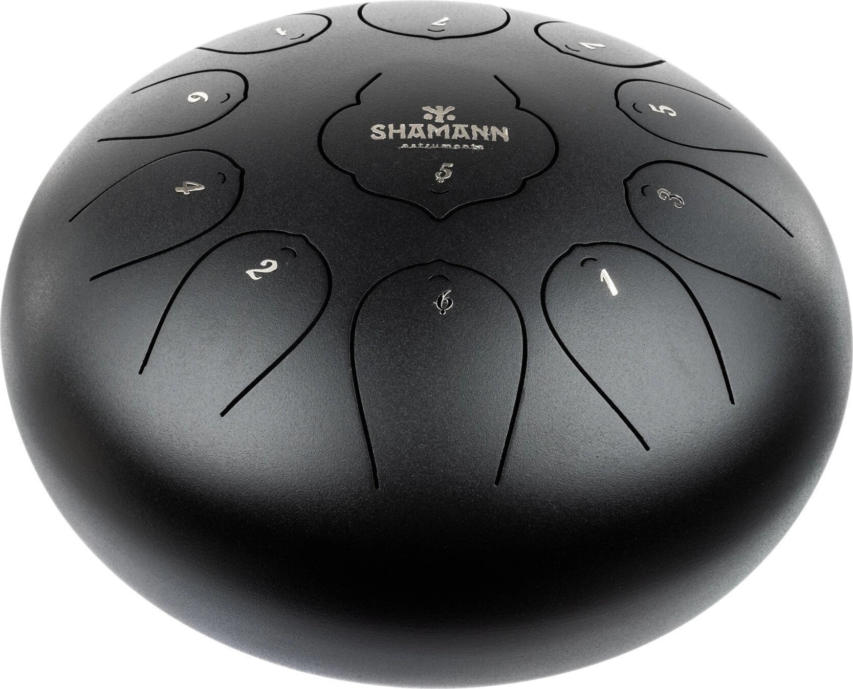 Shamann 10" 11 Notes F Major Black Tongue Drum (HS11-10BLACK)