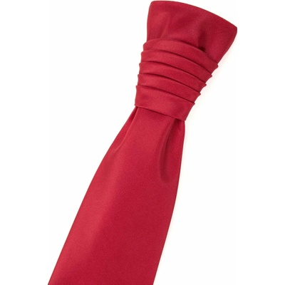 Matná francúzska kravata červená