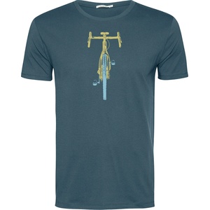 GreenBomb Мъжка тениска GreenBomb Bike Front Stamp Guide T-Shirt - Blue Stone (216-8903-0113)