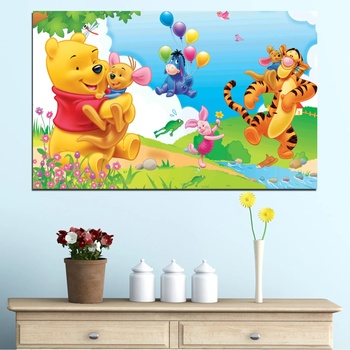Vivid Home Декоративни панели Vivid Home от 1 част, Детски, PVC, 100x65 см, №0435