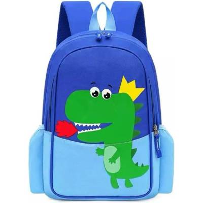 Batoh, aktovka pro předškoláka Dino King - modrý (49618001)