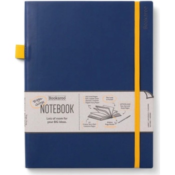 That company called if Bookaroo Bigger Things Notebook Journal - Navy
