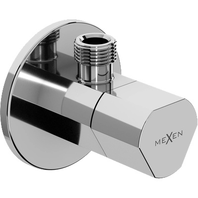 Mexen T ъглов клапан за батерия 1/2"x3/8", хром - 79973-00 (79973-00)