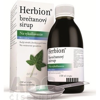HerBion brečtanový sirup sir fľ.skl.hnedá 150 ml