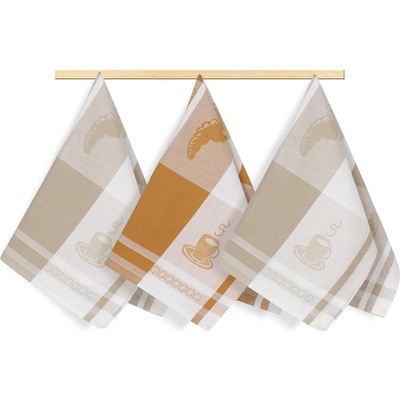 Bellatex Kuchynská utierka Šálky 50 x 70 cm 3 ks