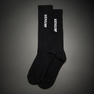 Venum | Официален Вносител за България Чорапи за Бокс Venum Essential Over-the-Calf Socks - Black/White - XL