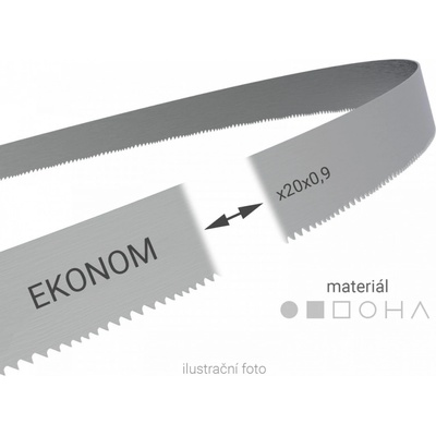 Wikus Pílový pás zváraný na mieru Ekonom 20x0,9mm 4-6