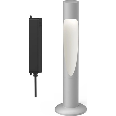 Louis Poulsen Градинска лампа Flindt LED 3000K с основа за монтаж и адаптер 34, 5 см сива (5747402652)