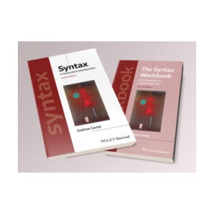 Syntax - A Generative Introduction 4e and The Syntax Workbook 2E Set | Andrew Carnie (ISBN: 9781119794370)