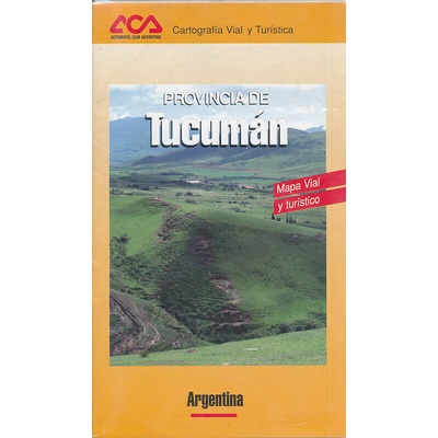 mapa Tucumán Provincia 1:400 t. ACA