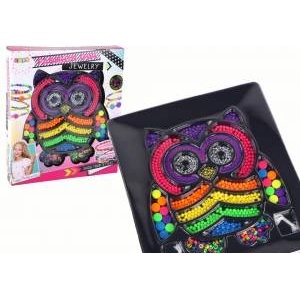LEAN Toys DIY Jewelry Making Kit Beads 3000 Pieces. Owl