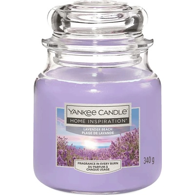 Yankee Candle Vonná sviečka Lavender Beach, levanduľa, santalové drevo, 340 g, 41310