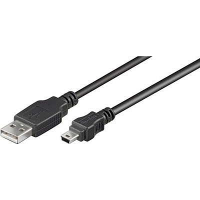 Goobay 50768 USB 2.0 USB A(M) - miniUSB 5pin B(M), 3m, černý