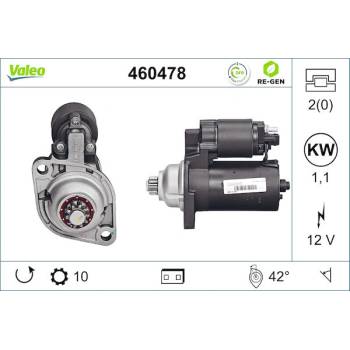 Startér VALEO 460478