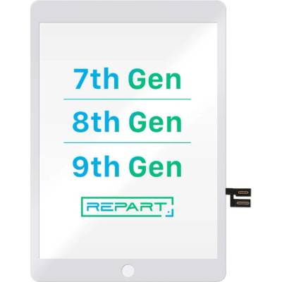 iPad 9. gen/8. gen/7. gen dotykové sklo REPART (bílé)