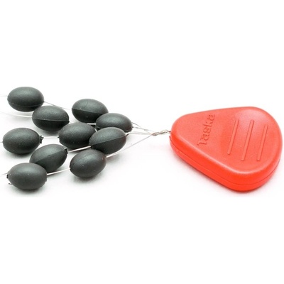 Taska tungsten oválne korálky 6mm 10ks