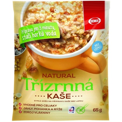 Semix Trojzrnná kaša natural 65 g