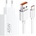 Xiaomi Оригинално Зарядно с Кабел, Xiaomi 45W USB-A Mi Turbo Charger, Бял (Bulk) (MDY-17-EF/k)