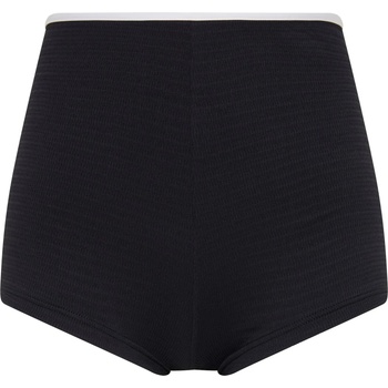 Seafolly Дамско бикини долнище Seafolly Women's Beach Bound Boyleg Pant Bikini bottom - Black - размер 40 (EU) (150-5052-0115)