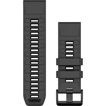 Garmin Силиконова каишка Garmin QuickFit 26 мм, сива/черна, 010-13393-10 (010-13393-10)
