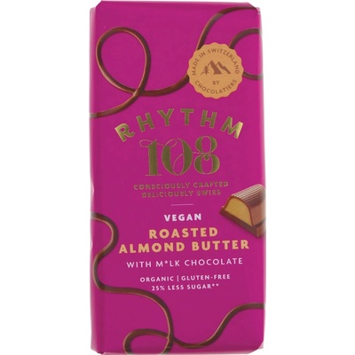 Rhythm 108 Plněná čokoláda pražené mandle 100 g