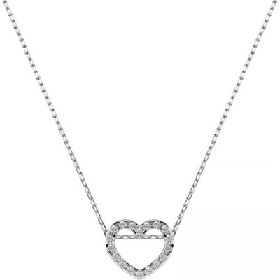 Cara Diamanti Дамско колие с диаманти от бяло злато Cara Diamanti K104-10051W (K104-10051W)