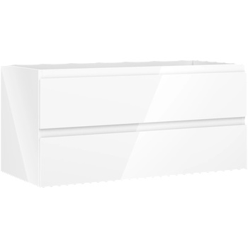 Mexen Orio шкаф за баня под мивка 100 см, 2 чекмеджета, бял гланц - 91A10-10047-2-BFF00 (91A10-10047-2-BFF00)