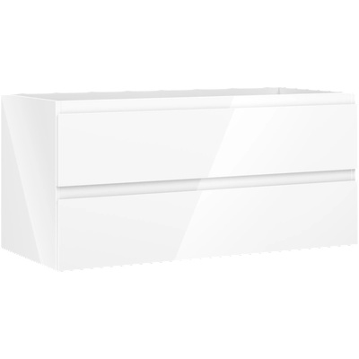 Mexen Orio шкаф за баня под мивка 100 см, 2 чекмеджета, бял гланц - 91A10-10047-2-BFF00 (91A10-10047-2-BFF00)