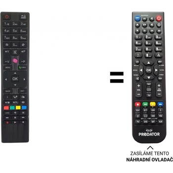Dálkový ovladač Predátor Finlux 42FLHYR274S