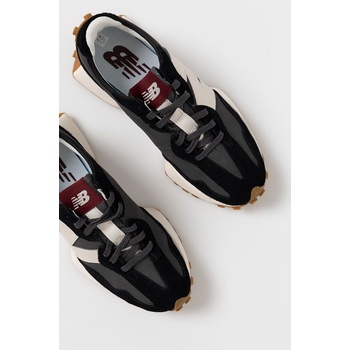 New Balance Велурени обувки New Balance WS327KC в черно с равна подметка (WS327KC)