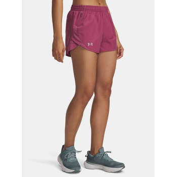 Under Armour Дамски къси панталони Under Armour UA Fly By 3'' Shorts-RED Under Armour | Cherven | ЖЕНИ | XS