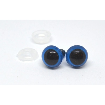 Bezpečnostní oči Ø10 mm modré
