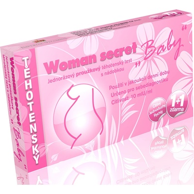 Woman secret BABY těhotenský test proužkový 2 ks