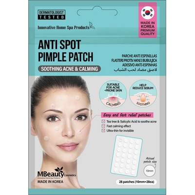 MBeauty náplasti proti pupienkom, 28 ks / 1 bal.