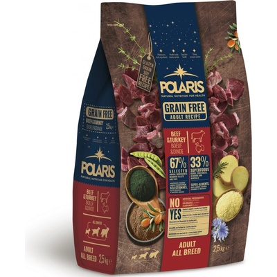 Polaris GF pes Adult All hovězí, krůta 2,5 kg
