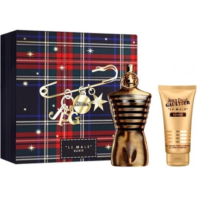 Jean Paul Gaultier Le Male Elixir Комплект с Parfum за мъже 125ml